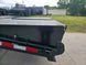 8.5x25 IBeam Deckover Dovetail Trailer (2) 10K Axles King Kong Ramps 20K GVWR Ramp Arm/Pin Lock
