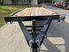 8.5x22 Deckover I - Beam Trailer (2) 5,200lb Axles Stand - Up Ramps 10K GVWR - SLE Equipment - 7