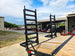 8.5x22 Deckover I - Beam Trailer (2) 5,200lb Axles Stand - Up Ramps 10K GVWR - SLE Equipment - 10
