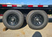 8.5x22 I - Beam Deckover Trailer (2) 7K Axles Stand - Up Ramps 14k GVWR - SLE Equipment - 20
