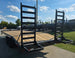 8.5x22 I - Beam Deckover Trailer (2) 7K Axles Stand - Up Ramps 14k GVWR - SLE Equipment - 10