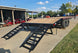 8.5x22 I - Beam Deckover Trailer (2) 7K Axles Stand - Up Ramps 14k GVWR - SLE Equipment - 13