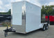 7x18 Hybrid Enclosed Trailer with Side Door (2) 5,200lb Axles Storage - SLE Equipment - 1