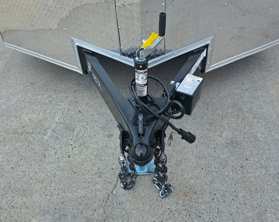 7x18 Hybrid Enclosed Trailer with Side Door (2) 5,200lb Axles Storage - SLE Equipment - 6