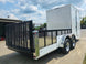7x18 Hybrid Enclosed Trailer with Side Door (2) 5,200lb Axles Storage - SLE Equipment - 9