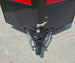 6x12 Enclosed Trailer Red V - Nose Blackout Package 3,500lb Axle Storage - SLE Equipment - 16