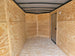 6x12 Enclosed Trailer Red V - Nose Blackout Package 3,500lb Axle Storage - SLE Equipment - 14