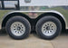 8.5x18 White Enclosed Hybrid with Rear Roof (2) 5200LB Axles Tires