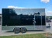8.5x20 Enclosed Flat Nose with 9' Interior Height (2) 7,000LB Axles Right Side