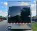 8.5x20 Enclosed Flat Nose with 9' Interior Height (2) 7,000LB Axles Rear