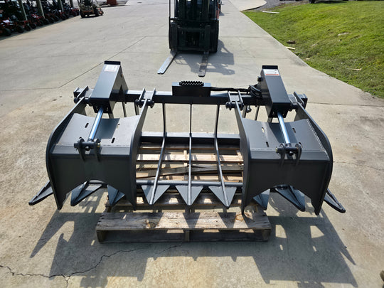CID Skid Steer HDRG72 Heavy Duty Root Grapple Attachment - SLE Equipment - 2