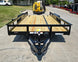 7' X 16' Straight Deck Heavy Duty Utility Trailer (2) 5,200lb Axles Front 