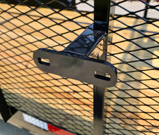 6.4x18 Debris Leaf Junk Trash Removal Cage Trailer with 21HP Loader 7K GVWR Tre Mount