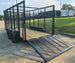 6.4' x 14' Leaf Cage Debris Loader Utility Trailer (2) 3500 Axles - SLE Equipment - 10
