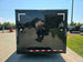 8.5 X 24 Black V - Nose Enclosed Trailer Blackout Pkg (2) 5,200lb Axles - SLE Equipment - 7