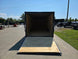 8.5 X 24 Black V - Nose Enclosed Trailer Blackout Pkg (2) 5,200lb Axles - SLE Equipment - 11