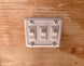 7x24 Indigo Blue Hybrid Enclosed Trailer (2) 5200LB  Axles Light Switches