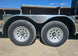 7x24 Indigo Blue Hybrid Enclosed Trailer (2) 5200LB  Axles Tires 