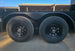 7x24 Black Hybrid Enclosed Trailer Aluminum Trim (2) 5200lb Axles Tires