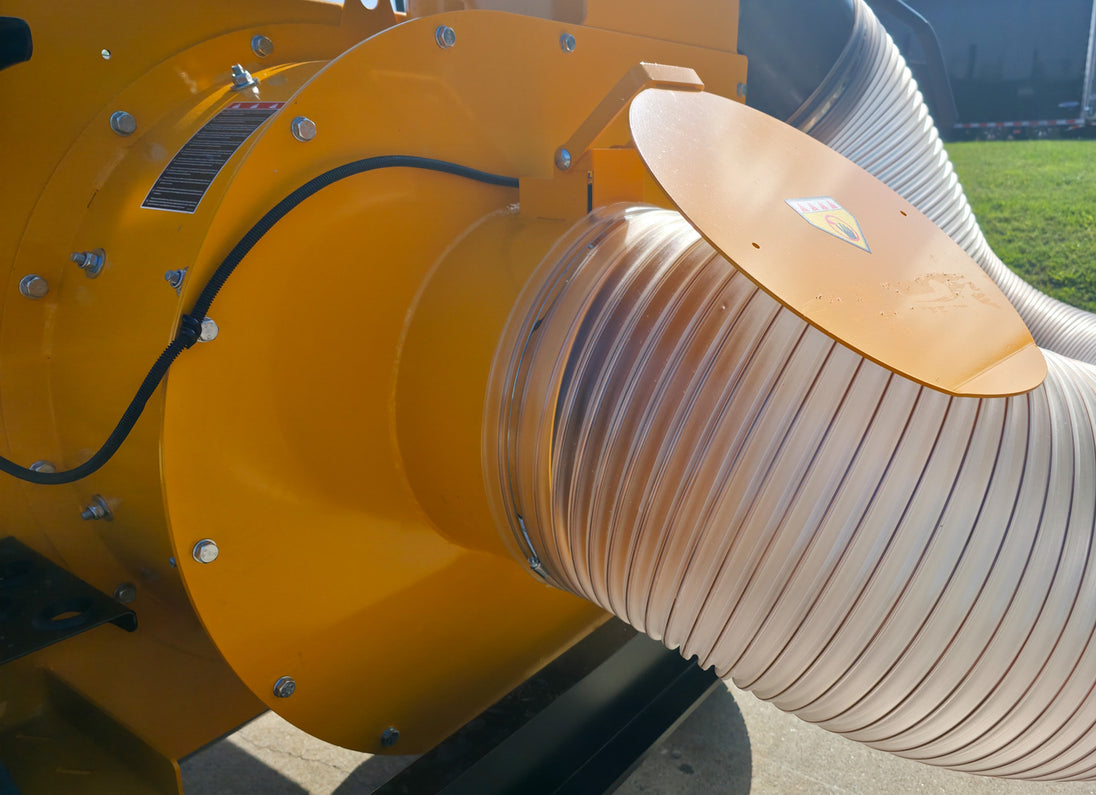 TURF ONE T10000DL PRO Truck Leaf Debris Loader V-Twin 35HP Engine Hose Attachment