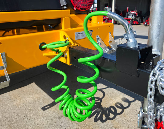 TURF ONE T10000DL PRO Truck Leaf Debris Loader V-Twin 35HP Engine Electric Hook Up