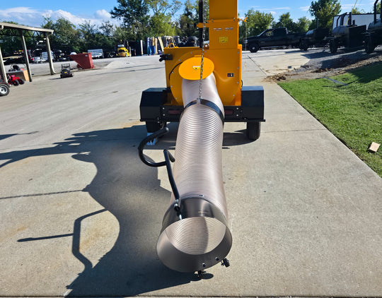 TURF ONE T10000DL PRO Truck Leaf Debris Loader V-Twin 35HP Engine Rear  Hose Extended