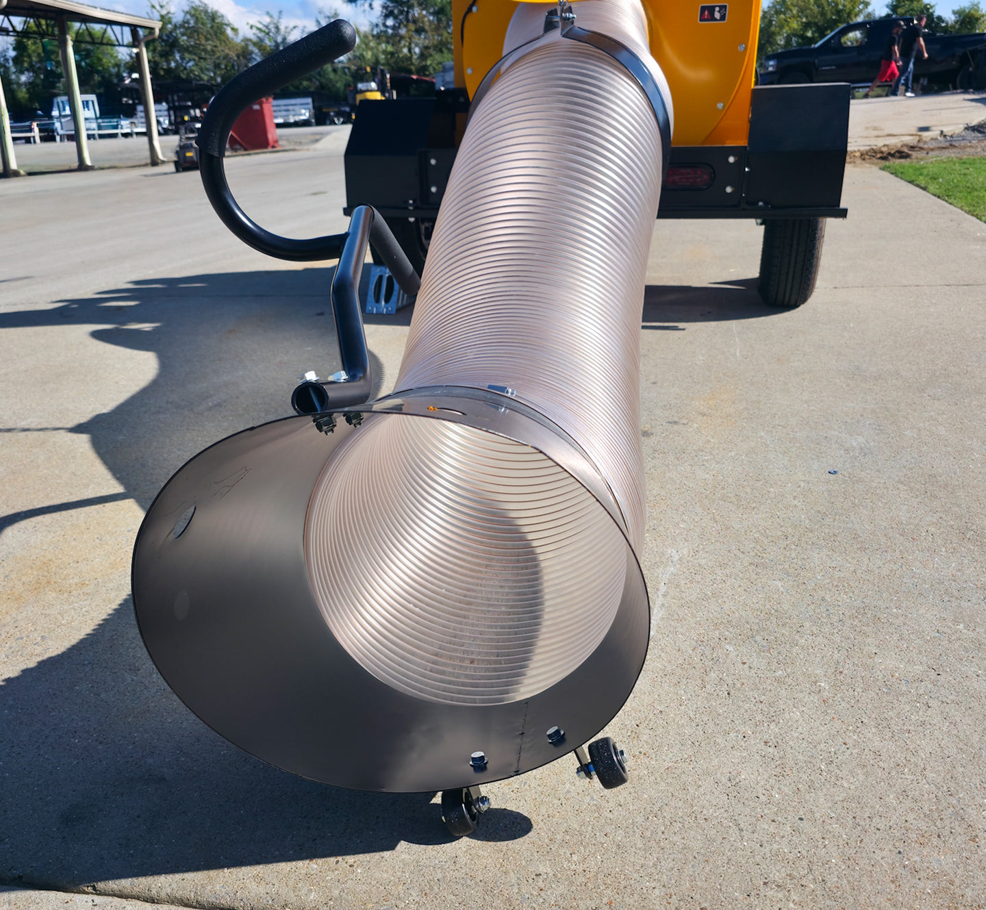 TURF ONE T10000DL PRO Truck Leaf Debris Loader V-Twin 35HP Engine Hose Front Tube