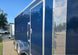 7x16x7 Indigo Blue Enclosed Trailer (2) 3500LB Axles Side Door