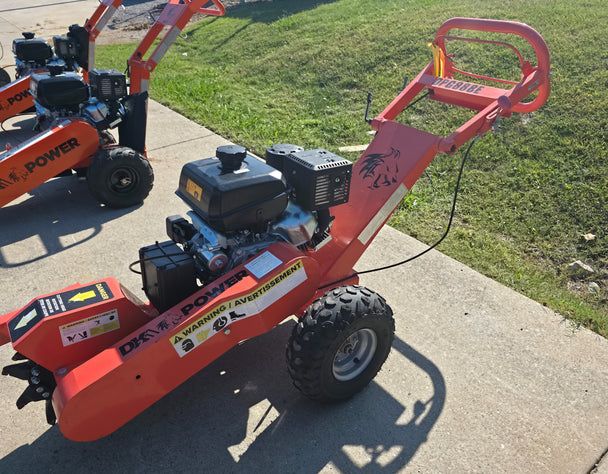 DK2 OPG888E Commercial Gas Stump Grinder 14 HP Kohler Electric start - SLE Equipment - 10