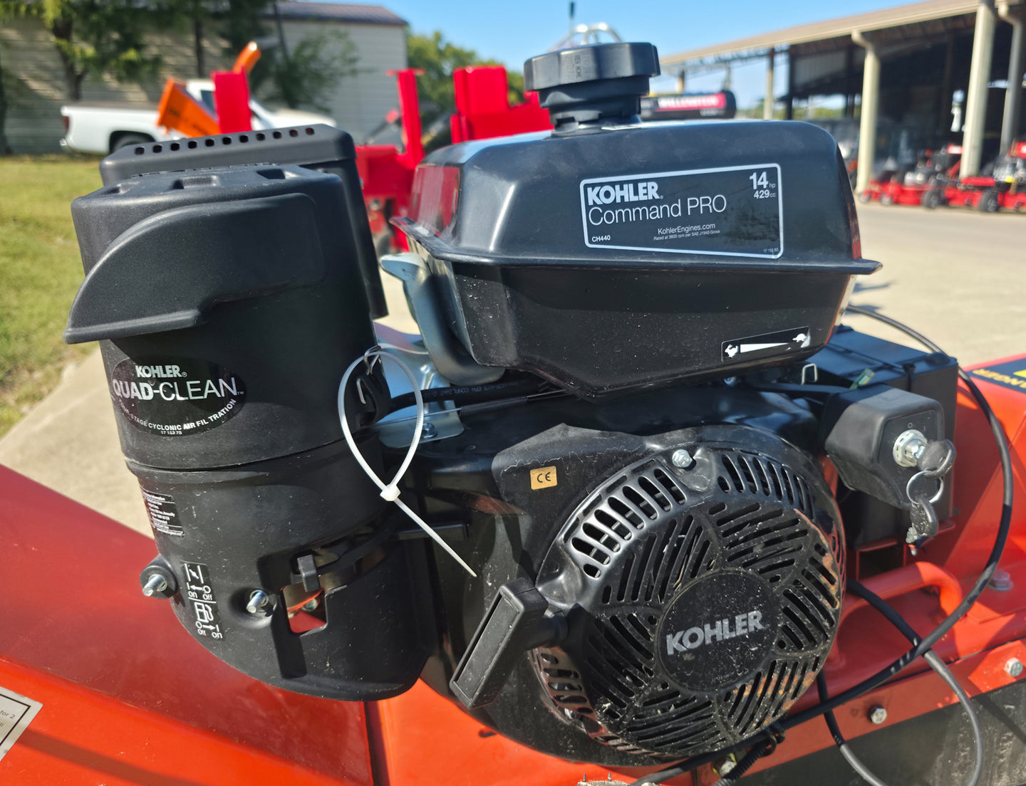 DK2 OPG888E Commercial Gas Stump Grinder 14 HP Kohler Electric start - SLE Equipment - 13