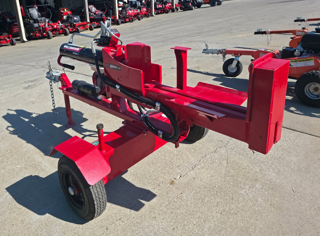 Wallenstein WXR740 Logging Trailer 196cc Honda 27 Ton Left Rear