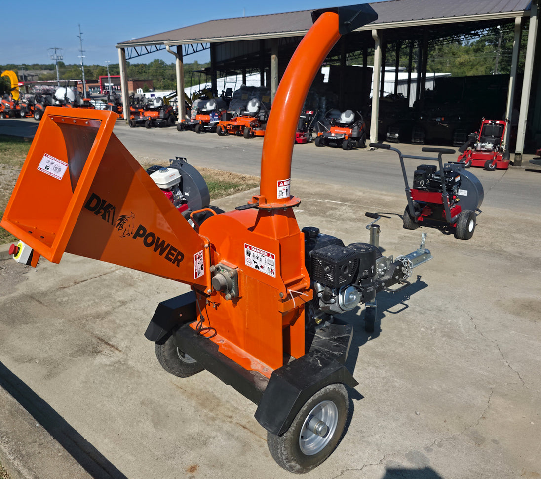 DK2 OPC514 4" Disk Wood Chipper 14HP Kohler Pull/Tow Behind - SLE Equipment - 3