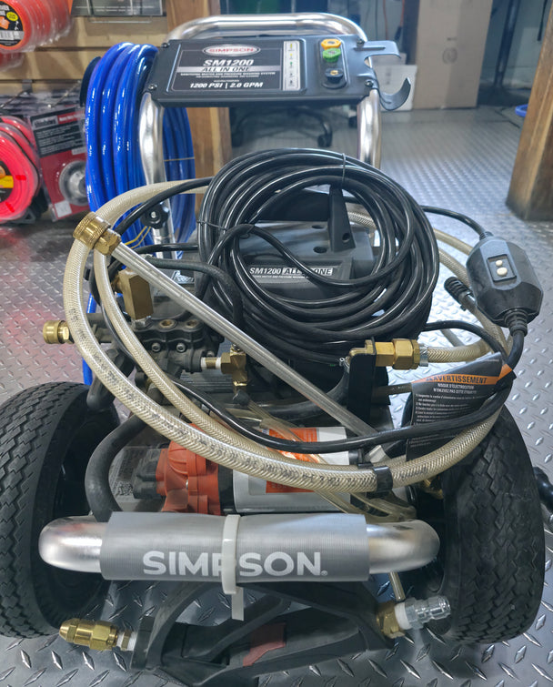Simpson SM1200 Sanitizing Mister & Pressure Washer 1200 PSI - SLE Equipment - 2