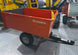 Husqvarna DC 3505 Pull Behind Dump Cart Front Side 