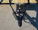 6.4x18 Straight Deck Off Road Utility Trailer (2) 3,500lb Axle Jack