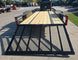 6.4x18 Straight Deck Off Road Utility Trailer (2) 3,500lb Axle Rear Gate Down