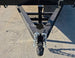 8.5x24 Deckover I-Beam Trailer Stand-Up Ramps (2) 5,200lb Axles Jack