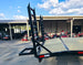 8.5x24 Deckover I-Beam Trailer Stand-Up Ramps (2) 5,200lb Axles Right Rear Ramps Up
