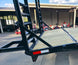 8.5x24 Deckover I-Beam Trailer Stand-Up Ramps (2) 5,200lb Axles Right Rear Ramps Arm Lock