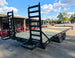 8.5x24 Deckover I-Beam Trailer Stand-Up Ramps (2) 5,200lb Axles Right Rear