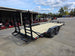7X18  IBeam Equipment Trailer (2) 6000lb Axles with Stand-Up Ramps 12K GVWR Rear Right