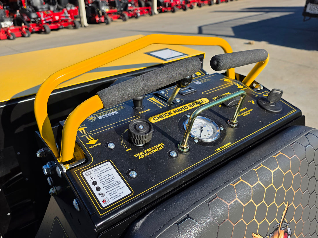 Stinger Quad - AER 3000 30" Ride Stand On Lawn Aerator with Seedbox 30 - SLE Equipment - 13