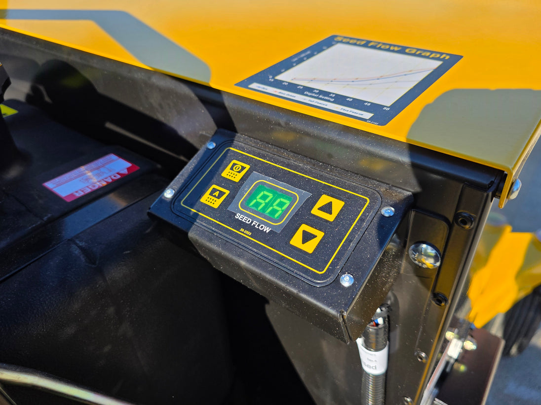 Stinger Quad - AER 3000 30" Ride Stand On Lawn Aerator with Seedbox 30 - SLE Equipment - 15