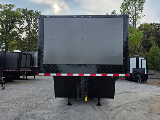 8.5' x 32' Gooseneck Hybrid Enclosed Trailer - SLE Equipment - 2