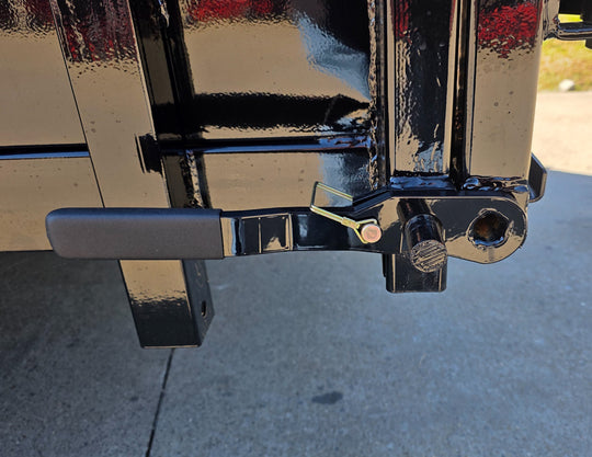 7x14 Hydraulic Dump Trailer 3ft Sides Powder Coated 2 - 7k Axles GVWR 14K - SLE Equipment - 19