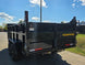 7x14 Hydraulic Dump Trailer 3ft Sides Powder Coated 2 - 7k Axles GVWR 14K - SLE Equipment - 7