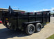 7x14 Hydraulic Dump Trailer 3ft Sides Powder Coated 2 - 7k Axles GVWR 14K - SLE Equipment - 9