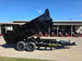 7x14 Hydraulic Dump Trailer 3ft Sides Powder Coated 2 - 7k Axles GVWR 14K - SLE Equipment - 11