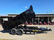 7x14 Hydraulic Dump Trailer 3ft Sides Powder Coated 2 - 7k Axles GVWR 14K - SLE Equipment - 10