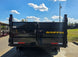 7x16 Gooseneck Telescopic Dump Trailer with 3ft Sides (2) 7K Axles 14K GVWR Rear Doors